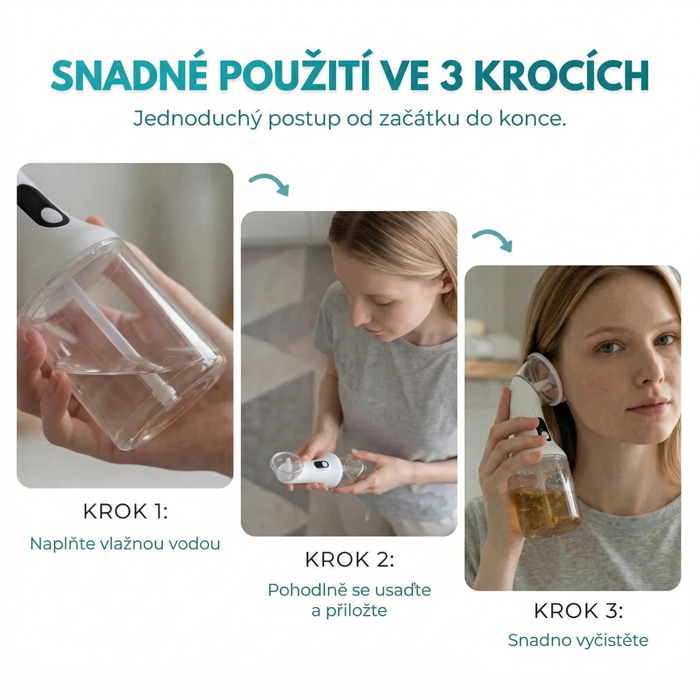 Ušík™ Elektrická čistička uší